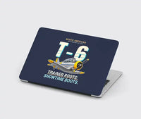 Thumbnail for North American T-6G Texan - Cartoon - MacBook Case - Navy Blue