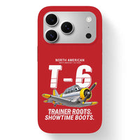 Thumbnail for North American T-6G Texan - Cartoon - MagSafe iPhone 17 Pro - Red