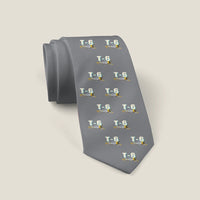 Thumbnail for North American T-6G Texan - Cartoon Pattern - Tie - Gray