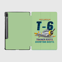 Thumbnail for North American T-6G Texan - Cartoon - Samsung Tablet - Light Green