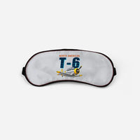 Thumbnail for North American T-6G Texan - Cartoon - Sleep Mask - Light Gray
