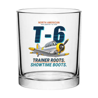 Thumbnail for North American T-6G Texan - Cartoon - Special Whiskey Glass
