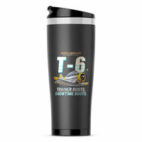Thumbnail for North American T-6G Texan - Cartoon - Stainless Steel (No Holder) - Gray