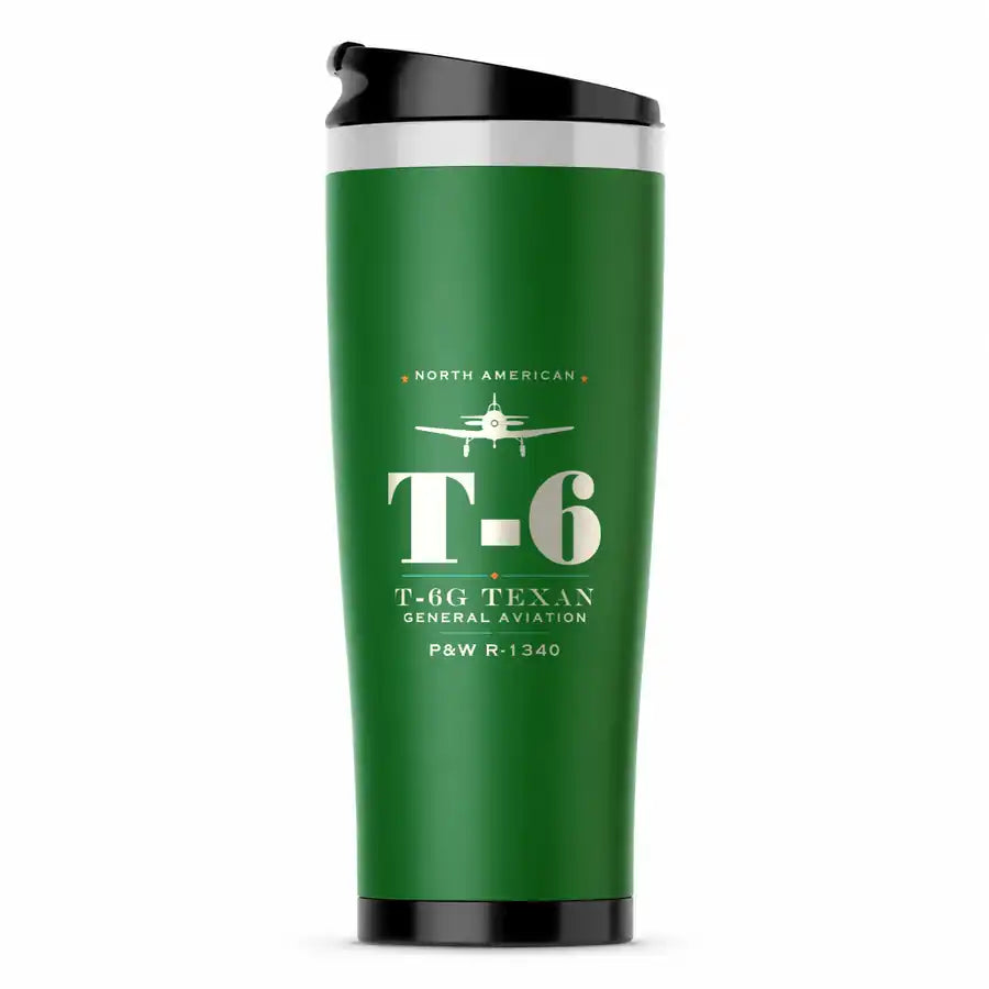 North American T-6G Texan - Heritage - Stainless Steel (No Holder) - Green