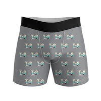Thumbnail for North American T-6G Texan - Men Boxers - Original Pattern - Gray