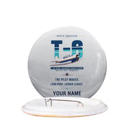Thumbnail for North American T-6G Texan - Original + Name - Pin - Light Gray