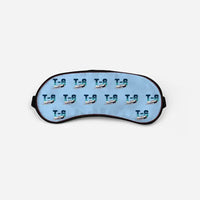Thumbnail for North American T-6G Texan - Original Pattern - Sleep Mask - Light Blue