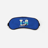 Thumbnail for North American T-6G Texan - Original - Sleep Mask - Blue
