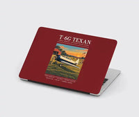 Thumbnail for North American T-6G Texan - Poster - MacBook Case - Dark Red