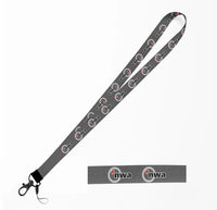 Thumbnail for Northwest Airlines NEW lanyard - gray