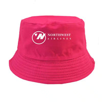 Thumbnail for Northwest Airlines (OLD) summer hat - pink