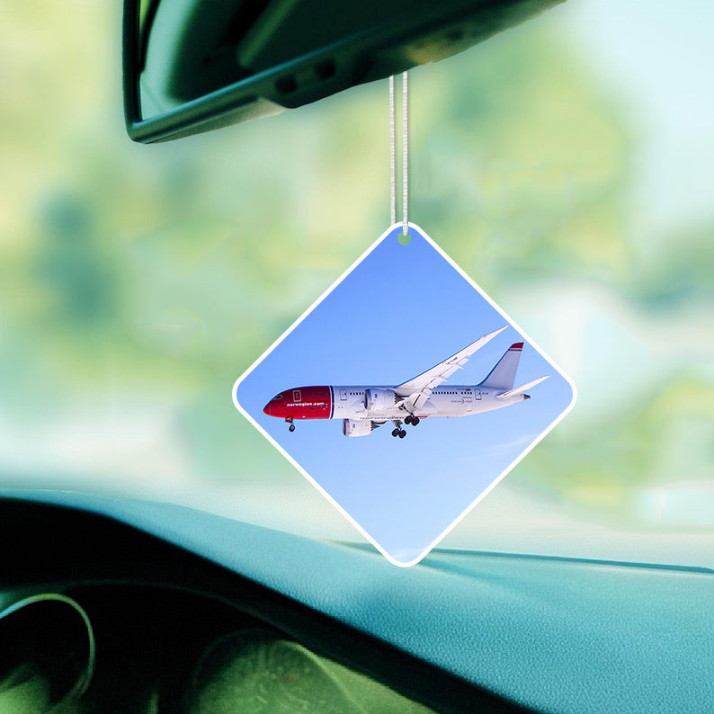 Norwegian Boeing 787 Designed Car Air Fresheners