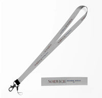 Thumbnail for Norwich City Series lanyard - light gray