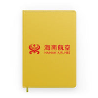 Thumbnail for Hainan Airlines design on yellow notebook