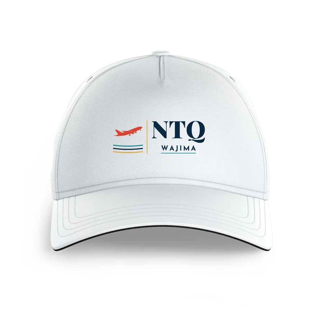 Noto Airport (NTQ) printed hat - white