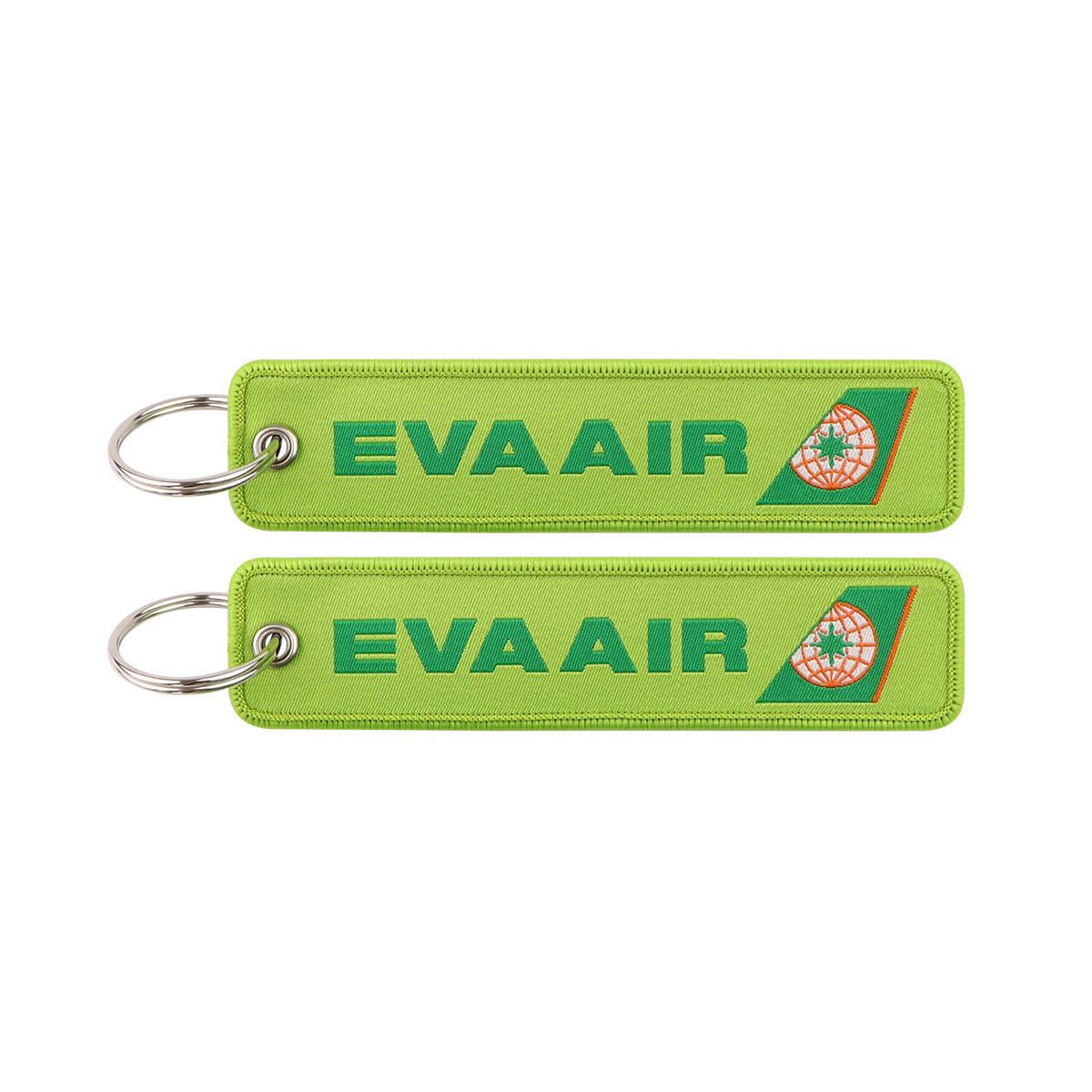 EVA Air Airlines (Green) Designed Key Chains
