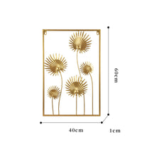 Thumbnail for Golden luxuriant leaves Wall Decoration/Hanging: For Living Room