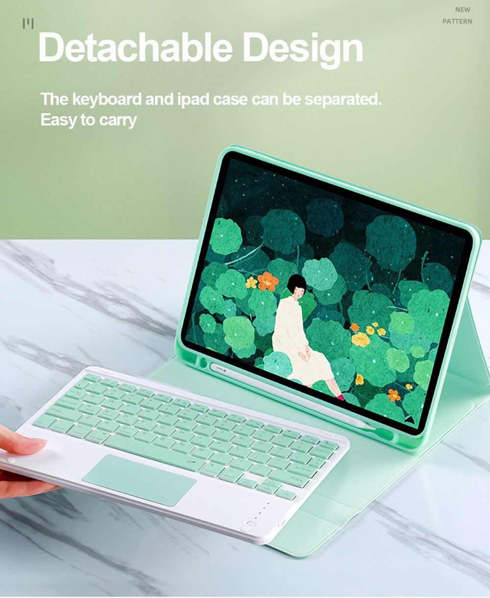 Keyboard Case For iPad with Pencil Holder