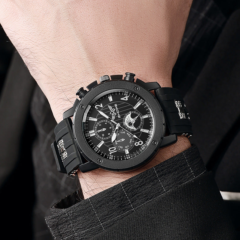 Fashion Men Quartz Watch Band Outdoor Sport Men's Wristwatch