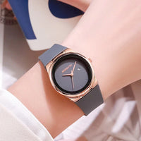 Thumbnail for Pure Color Silicone Strap Calendar  Quality Women's Watch