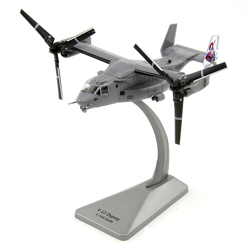 Bell V-22 V22 MV-22B Osprey Transport Helicopter Model 1/144 Scale