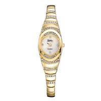 Thumbnail for Elegant Women Watches Fashion Rhinestone Ladies Quartz Watch Bracelet Wristwatches