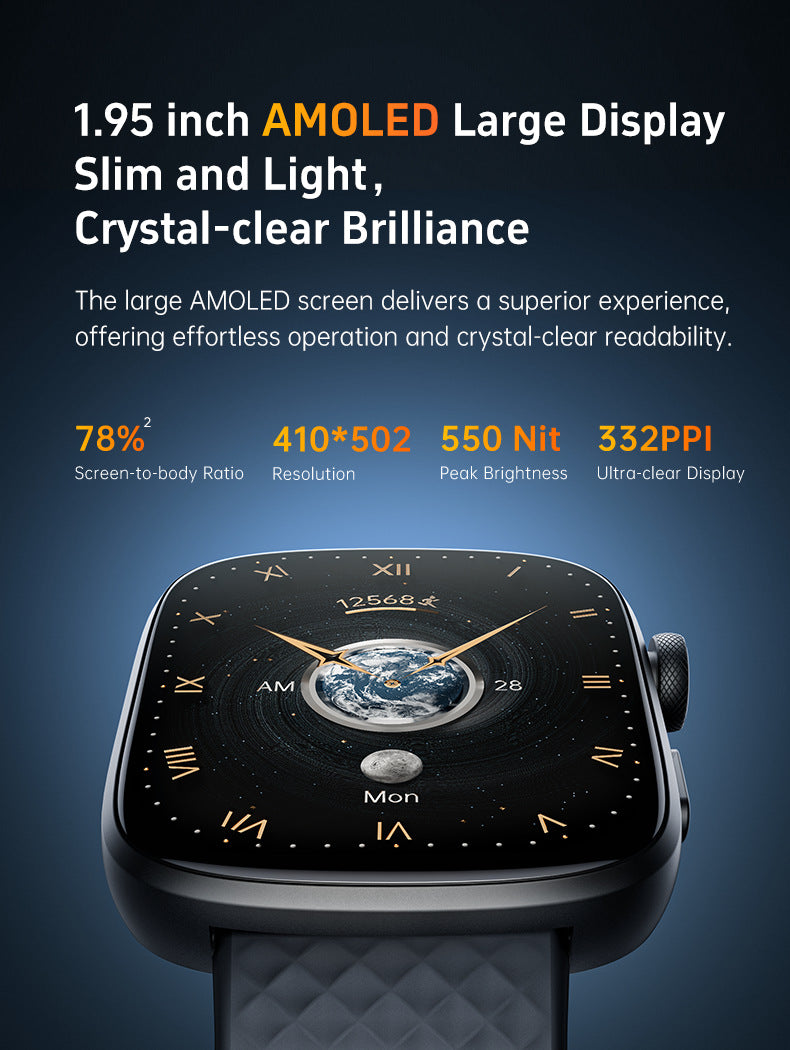 GTS8 Smart Watch 3ATM Waterproof Amoled bluetooth SmartWatch