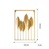 Thumbnail for Golden luxuriant leaves Wall Decoration/Hanging: For Living Room