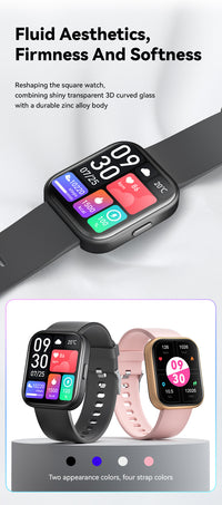 Thumbnail for Runmefit GTS6 smart watch blood pressure measuring