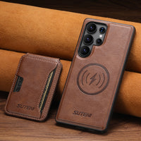 Thumbnail for Carbon Fiber Magnetic Ring Bracket Case for Samsung Galaxy Z Fold 7/6/5