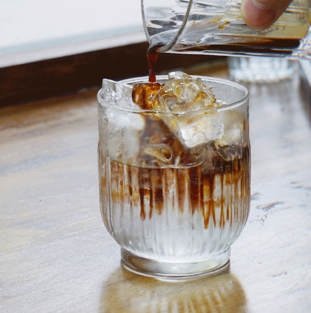 Ice Drip Coffee Glass Lead-free Household Use