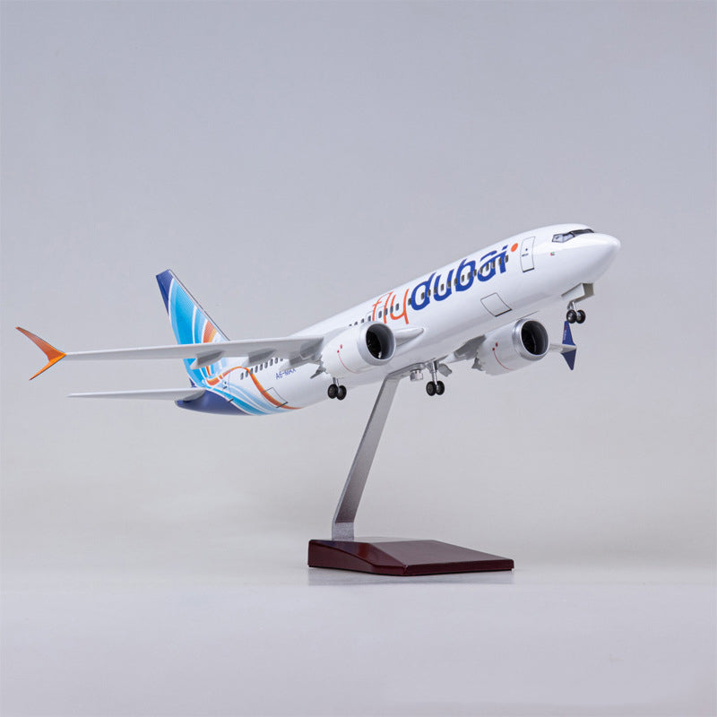Fly Dubai Airline Boeing 737 MAX (Special Edition 47CM) Airplane Model