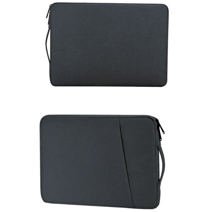 Large Capacity Water Resistant Shockproof Laptop Bag with Thick Fluffy Lining Handheld Tablet Case