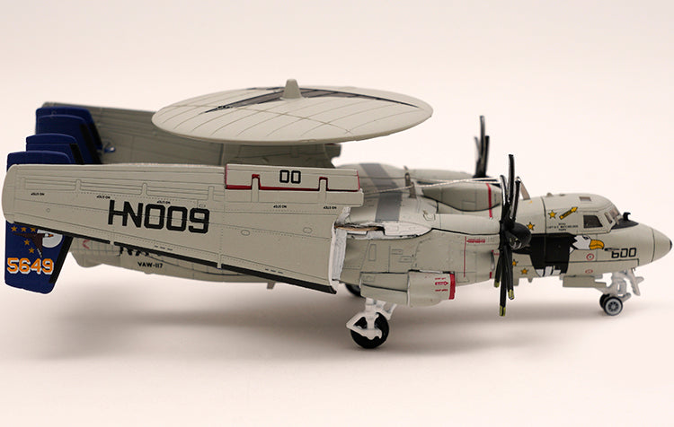 S14 E-2C E2 Hawkeye Early Warning VAW-117 Plane Aircraft  Airplane Model (1/144 Scale)