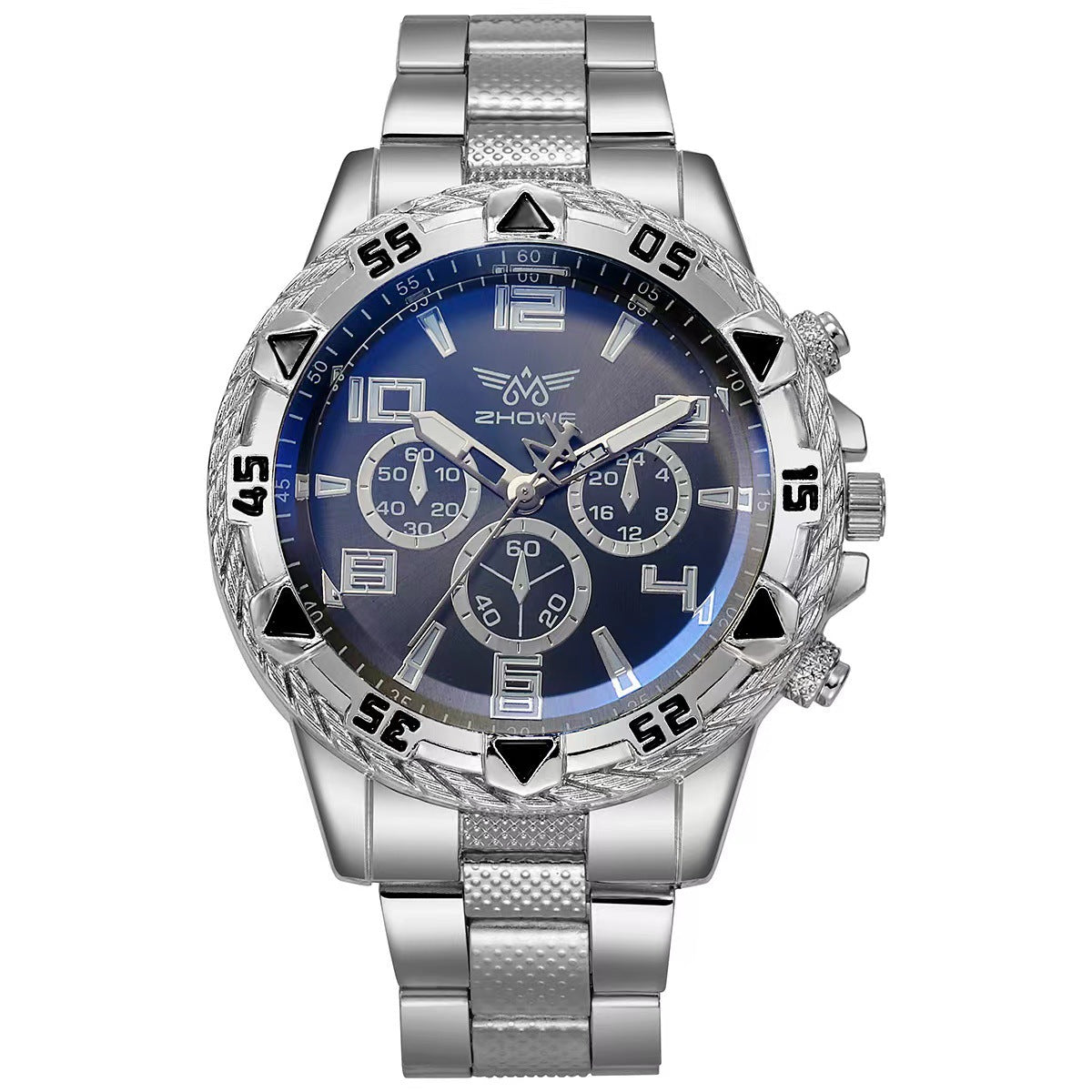 Large Dial Fashion Quartz Business Wristwatch