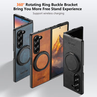 Thumbnail for Luxury Magnetic Ring Stand Case for Samsung Galaxy Z Fold 7/6/5