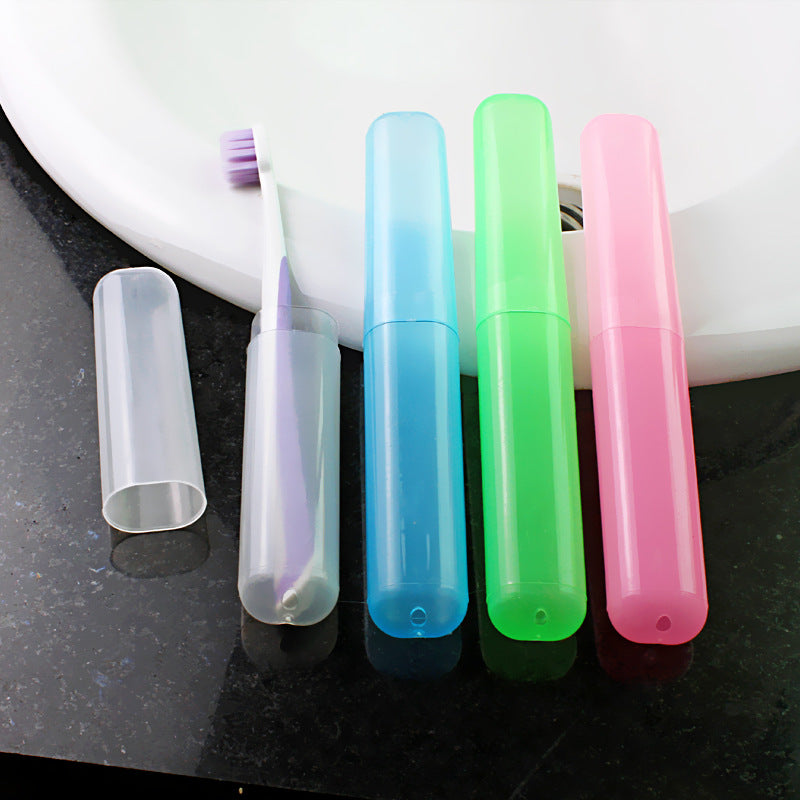 Portable Travel Hiking Camping Toothbrush Holder Case Tube Protect Cover Box Bathroom Toothbrush Holder