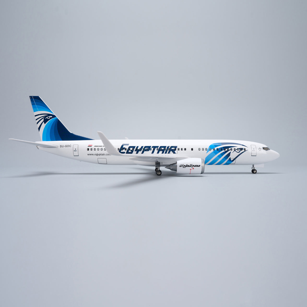 Egypt Air Boeing B737-800  Airplane Model (1/85 Scale - 47CM)