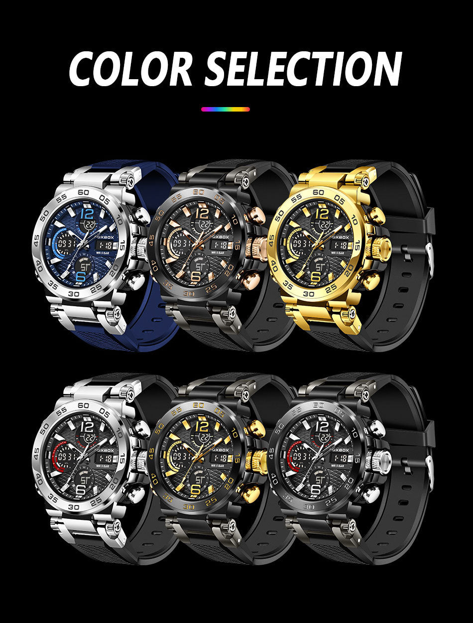 Business Men Fashion Diver Top Brand Luxury Sport Waterproof Military Watch