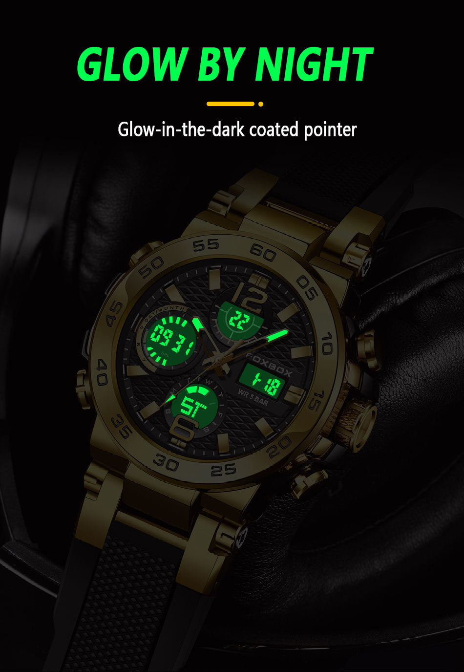 Business Men Fashion Diver Top Brand Luxury Sport Waterproof Military Watch