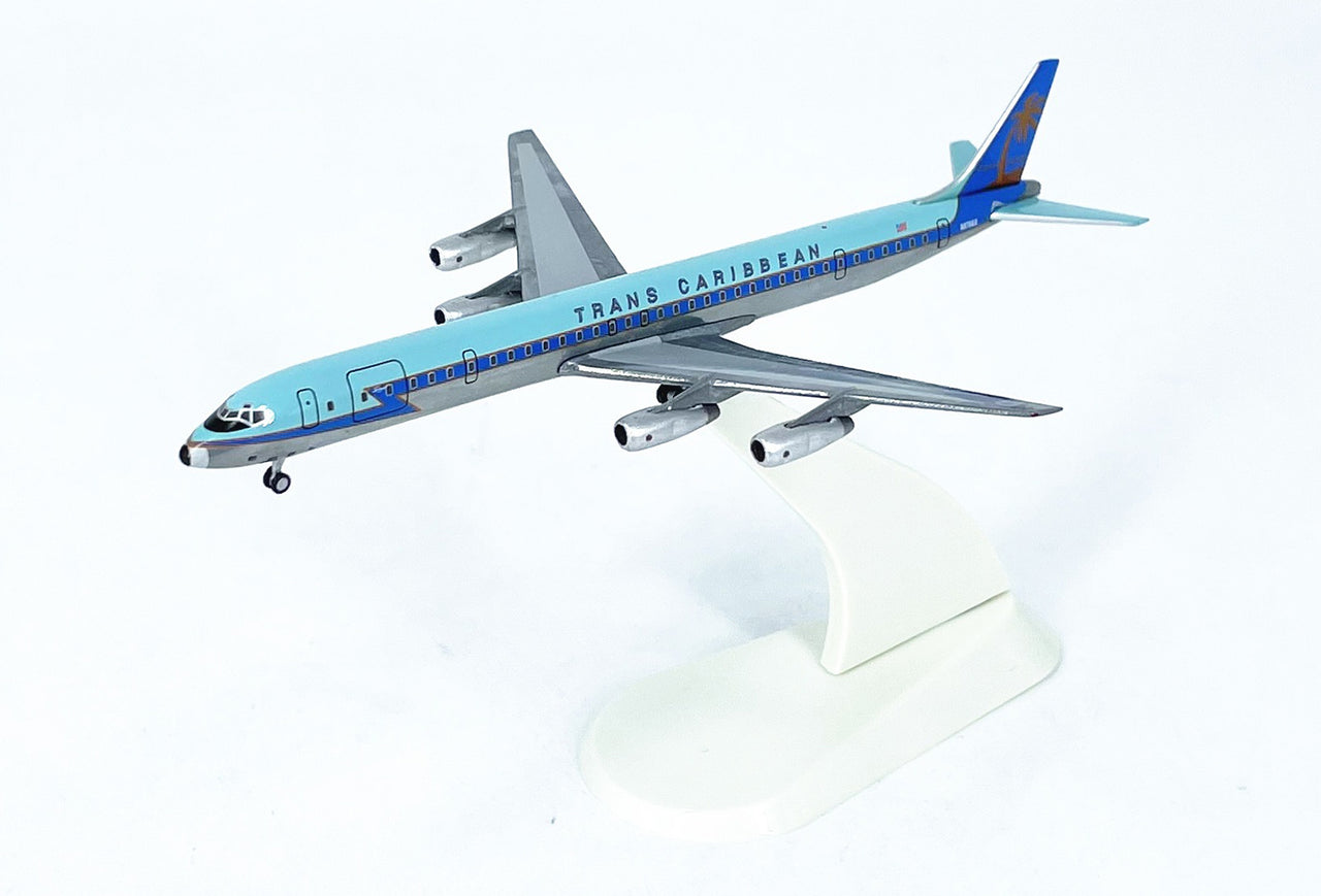 Trans Caribbean Airlines DC8 DC-8 Airplane Model (1:500 Scale)