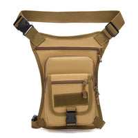 Thumbnail for Drop Leg Side Bag Shoulder Messenger Bag Large Capacity Multiple Pockets