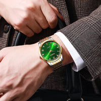 Thumbnail for Fashionable Sports Men's Quartz Watch New Model Cross-Border Steel Belt Home Stone Watch Elegant Timepiece for Men