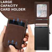 Thumbnail for Magnetic Leather Case with Card Slot for Samsung S25/S24/S23/S22 Ultra