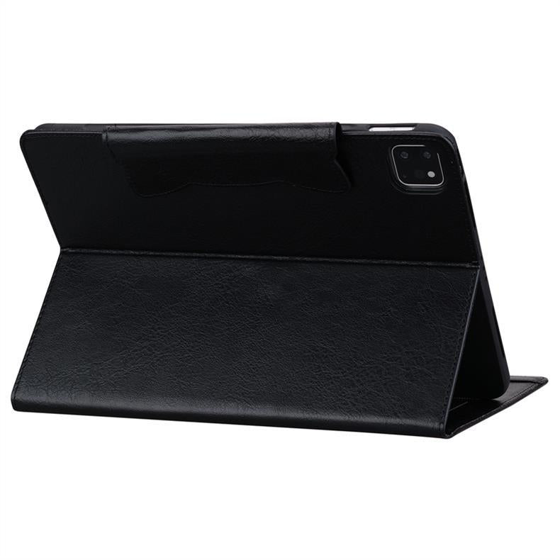 Folio Cover for iPad  with PU Leather & Soft TPU Back (Business Style)