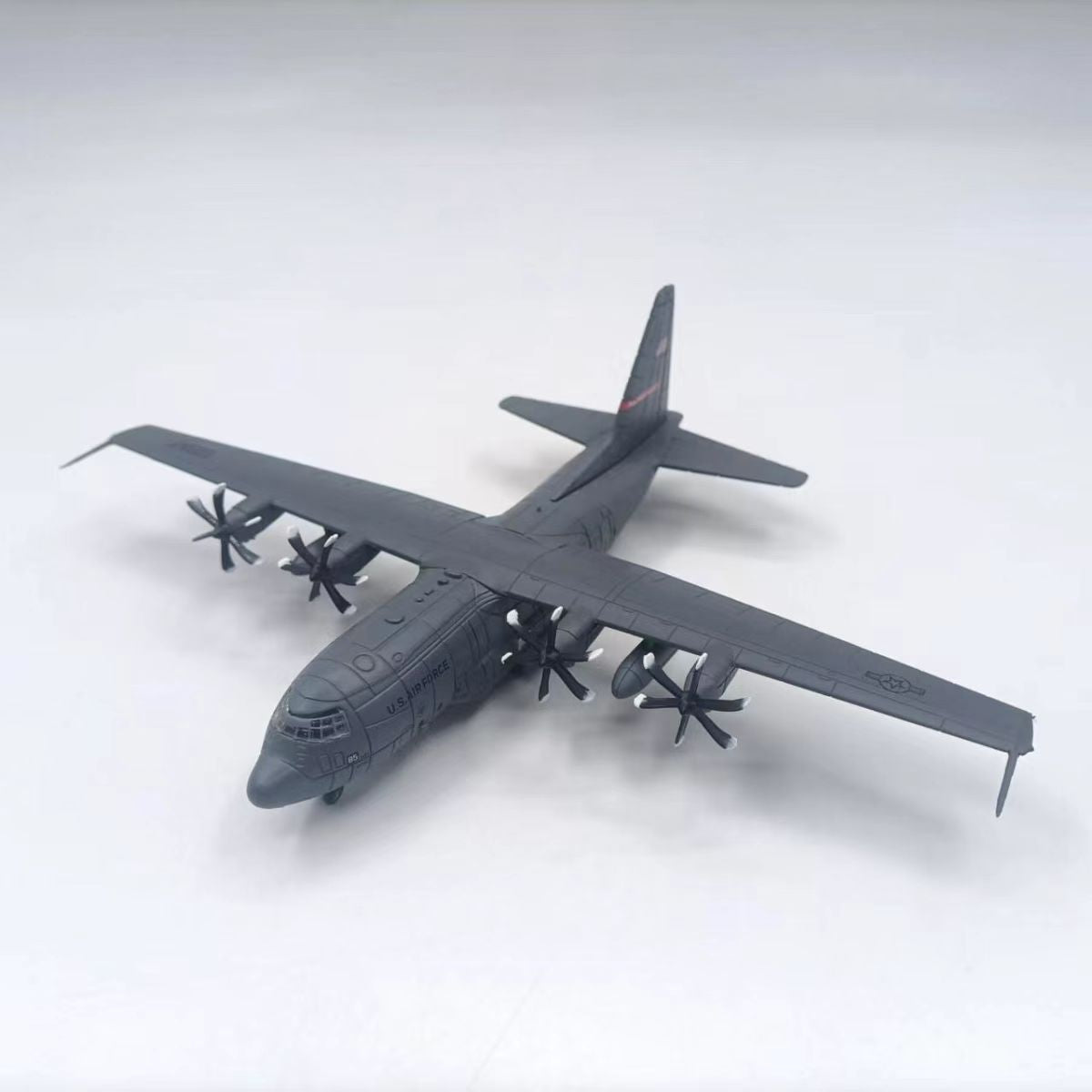 US Air Force C-130J Super Hercules Transport Aircraft Airplane Model Scale 1:200