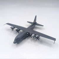 Thumbnail for US Air Force C-130J Super Hercules Transport Aircraft Airplane Model Scale 1:200
