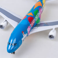 Thumbnail for UAE EXPO Air Airbus A380-800 Airplane Model (1/160 Scale)