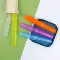 Thumbnail for Portable Travel Hiking Camping Toothbrush Holder Case Tube Protect Cover Box Bathroom Toothbrush Holder