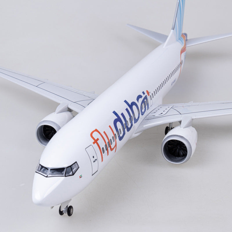 Fly Dubai Airline Boeing 737 MAX (Special Edition 47CM) Airplane Model